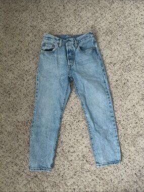 Levi's 501s Light Blue Slim Straight Men’s Jeans